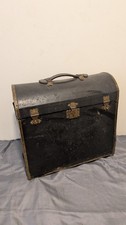 Antique Accordion Case Shabby Chic Versatile Storage Movie Prop Planter Art Case