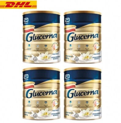 4X GLUCERNA Nutrition For Diabetic | Glucose Management VANILLA Milk Powder 800g