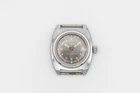 Vintage Timex Sprite Date Manual Wind Watch - Grey Dial - For Repair/Parts