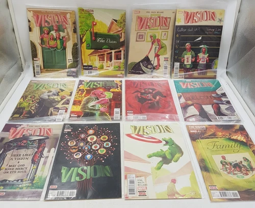 The Vision #1-12 2016 Complete Series Issue 1 Signed Marvel Comics Tom King