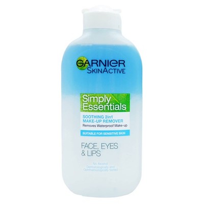 Garnier Simply Essentials Beruhigender 2 in 1 Make-up Entferner Bi Phase Öl und Wasser