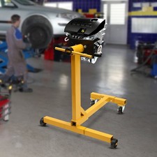Carbon Steel Rotating Engine Stand W 360 Degree Rotating Head 1000 Lbs Capacity