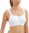 Sujetador deportivo Panache con aros de alto impacto para mujer - Blanco -38 D - NUEVO - SIN ETIQUETAS