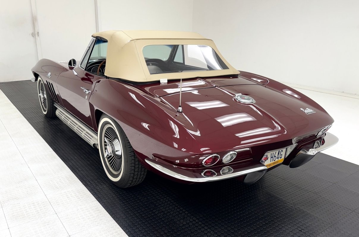 1966 Milano Maroon Chevrolet Corvette   | C2 Corvette Photo 5