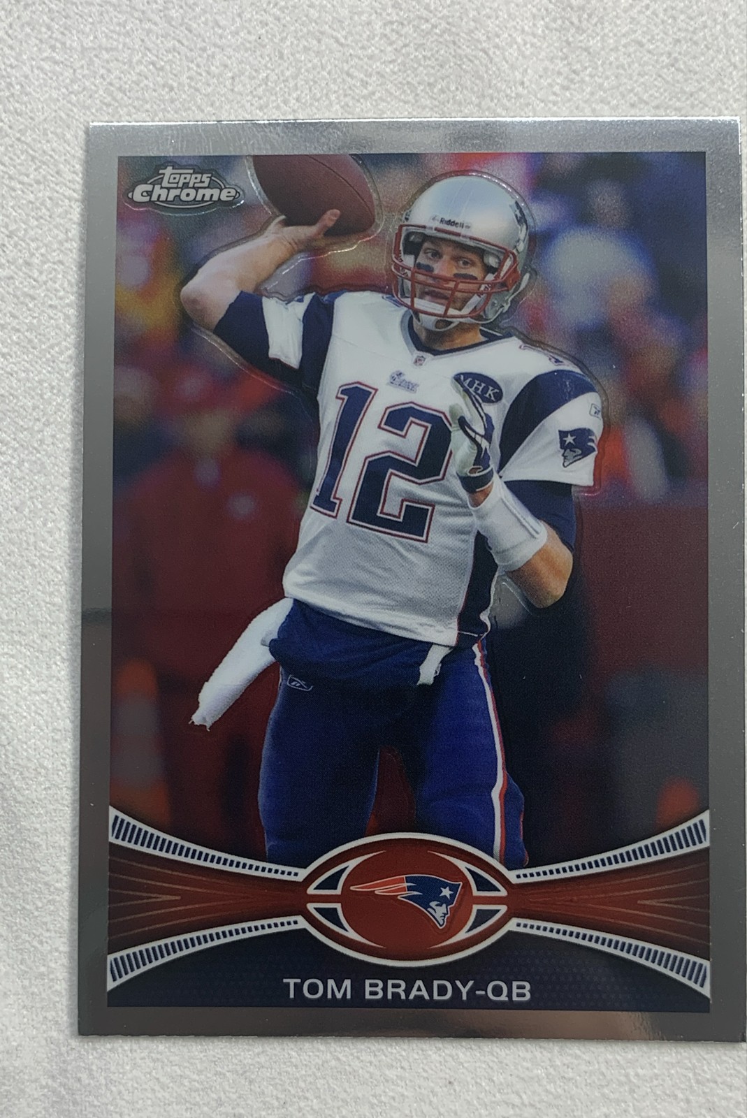 2012 Topps Chrome - Tom Brady #220 Refractor
