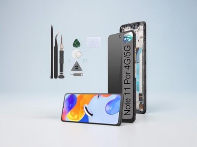 RongZy für Xiaomi Redmi Note 11 Pro LCD Bildschirmersatz für Redmi Note 11 Pro
