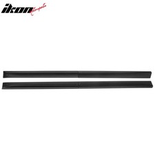 Fits 20-25 Tesla Model Y V2 Style Matte Black Side Skirts Diffuser Splitter Abs