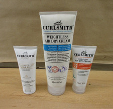 Curlsmith Curl Care Set Shine Jelly  Weightless Air Dry Cream 2oz  8oz