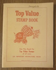 Vintage 1959 Top Value Stamps Saver Books - Complete, Filled, Great Condition