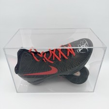 Carlos Boozer DUAL SIGNATURE Player Sample PE Nike Hyperdunk ELITE taglia 17 2014-15