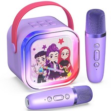 Mini Karaoke Machine for Kids,5 Voice Effects - Portable Bluetooth Speaker wi...