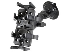 RAM Suction Cup Composite Mount w/ Finger Grip Holder f/ GPS, Smartphone  More