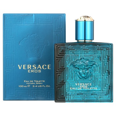 Versace Eros Eau De Toilette, Fragrance For Men   100ml 3.4floz