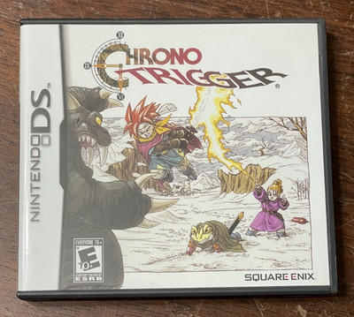 Chrono Trigger - Nintendo DS CIB W/Poster TESTED and WORKING