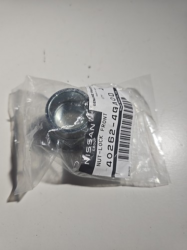 1x Genuine Nissan 2018 On Nut - Lock, Front Wheel Bearing - 402624GA0D - Picture 2 of 5