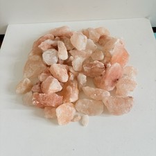 Natural Himalayan Salt Chunks Pink Sea Salt Rock Crystals 50 Plus Chunks