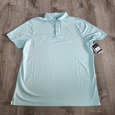 NWT Champion C9 Short Sleeve Polo Golf Shirt Mens Size XL Extra Large Light Blue