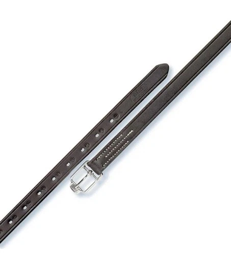 Stubben Cowhide Stirrup Leathers 58” x 1” Ebony Brown