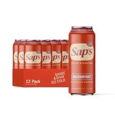 Sap’s Rapid Rehydration Sports Drink - 12 Cans, 16 fl oz(Pack of 12) 
