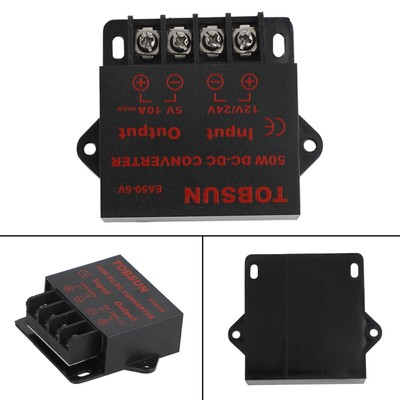 DC 12/24VStep Down Auf DC 5V 10A 50W Spannungsregler Reduzierer Leistungswandler