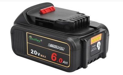 20V 6.0A Replacement Battery Compatible with Dewalt DCB200 DCD DCF DCG Series