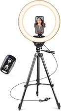 Aro De Luz Anillo LED Profesional Con Tripie Bluetooth Remoto Para Selfie Tripod