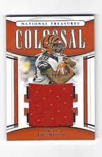 Joe Mixon 2019 Panini Nat Treasures Colossal Material Card, # CM-25, 69/99