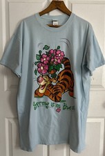 Vintage Disney Store Night Shirt One Size USA Tigger Spring Is In The Air