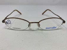 Marcolin Eyeglasses Frame MA7281 col.OH49 48-18-135 Brown Half Rim AW06