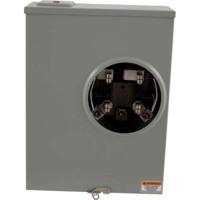 200 Amp Ringless Overhead/Underground Meter Socket by Square D, UL Listed