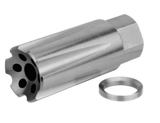 1/2X28 .223 5.56 .224 Linear Compensator Muzzle Brake Stainless For Bolt Action