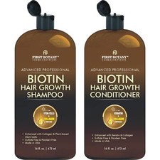Biotin Hair Growth Shampoo Conditioner - An Anti Hair Loss Set Thickening for...