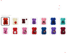1pc Artificial Flower Rose Teddy Bear for Mom Mother's Day