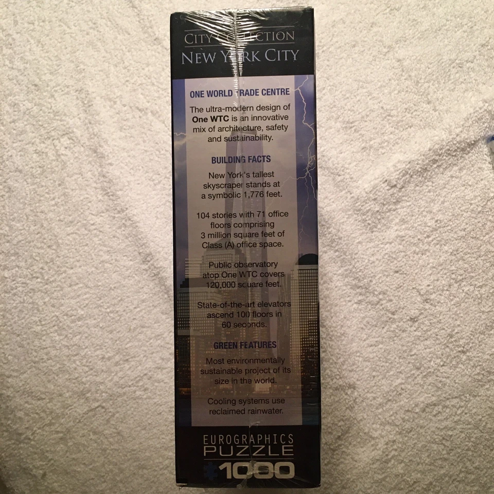 Eurographics Puzzle 500 Pc - New York - World Trade Center (MO) EG85000731 - Image 3 of 4