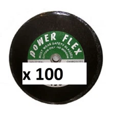 100 Pack - 3" x 1/32" x 3/8" Reinforced Cut-Off Wheel Die Grinder Cutting Discs 