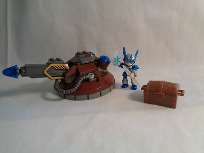 Mega Bloks Skylanders Giants Sky Turret Defense With Chill Figure - As Is