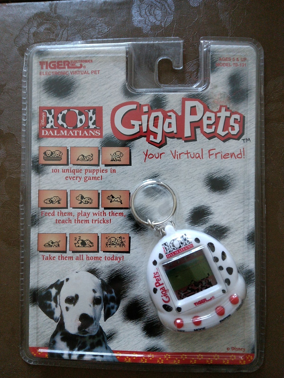 NEW Vintage Disney 101 Dalmatians Giga Pet Grelly USA