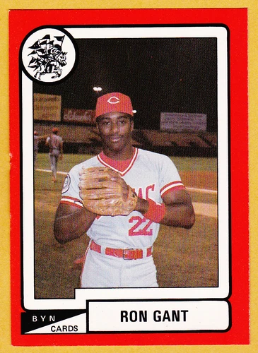RON GANT CRIOLLOS DE CAGUAS 1988-89 PUERTO RICO #C-25 #057 OF 192