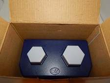 Creative Memories Hexagon Maker Punch Cuts 1 1/4   1 1/2  W/Storage NEW IN BOX