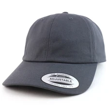 Oversize Big XXL Plain Unstructured Soft Crown Cotton Outdoor Cap- FREE SHIPPING