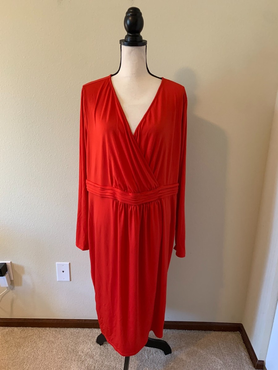 Long Sleeve Torrid Convertible Dress Torrid (1X) Chiffon Studio