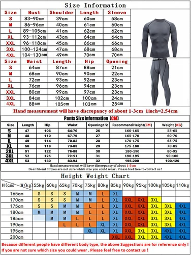 Mens 3 PCS Polyester Running Gym sport Compression Clothing Sports Tracksuit Men