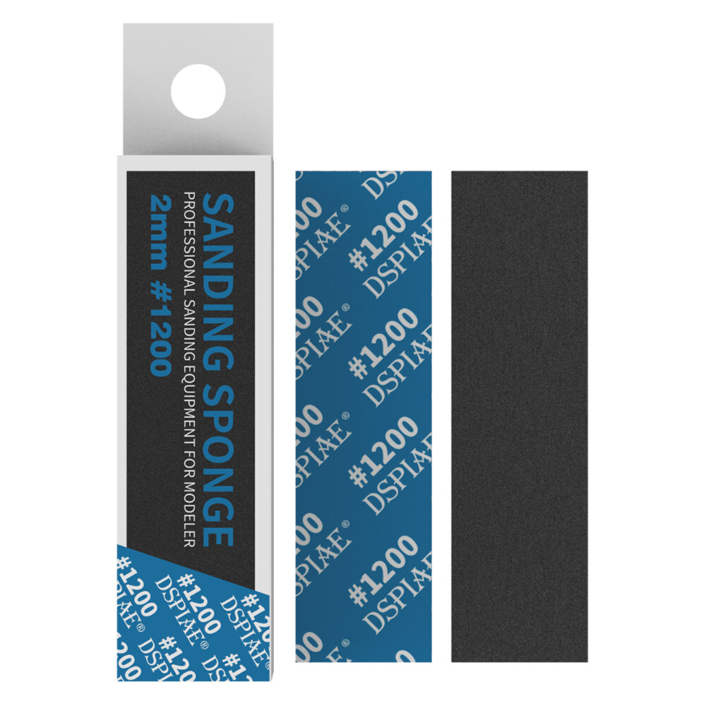 DSPIAE - 2mm #1200 Sanding Sponge 5pcs - SS2-1200