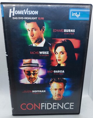 DVD - Confidence (mit Andy Garcia & Dustin Hoffman) +++ Guter Zustand
