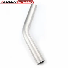 2.25'' 57mm OD 45 Degree 409 Stainless Steel Mandrel Bend Exhaust Pipe Tubing US