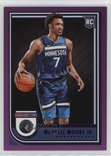 2022-23 Panini NBA Hoops Rookies Purple Wendell Moore Jr #274 7rf