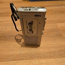 Vintage SONY M-205 Microcassette-Corder Recorder Japan Turns On But Untested