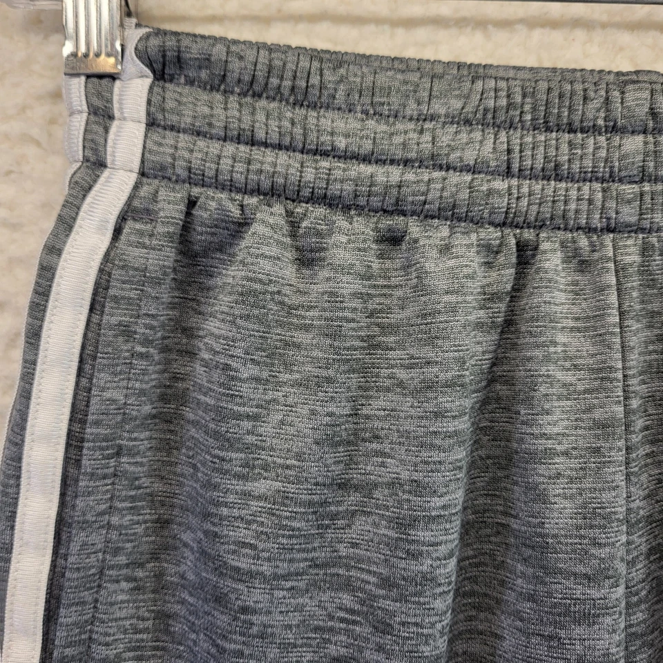 Pantalones deportivos Adidas a rayas con cordón para niñas grandes grises 14-16 bolsillos Foto 3 de 4