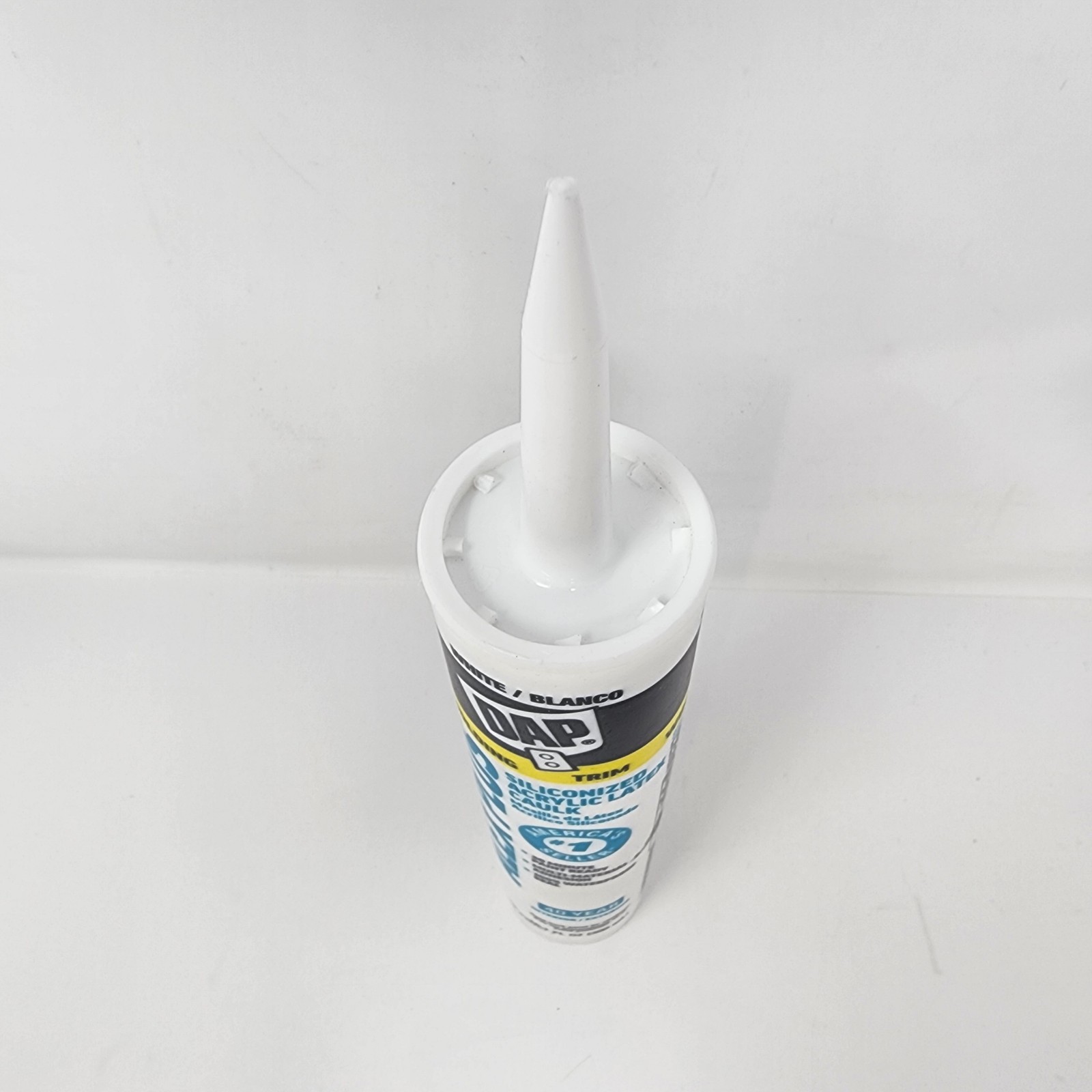 DAP Alex Plus Silicone Caulk Acrylic Latex White 10.1 fl oz (3 Pack)