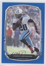 2013 Bowman Blue 57/99 Chris Johnson #91 e8d